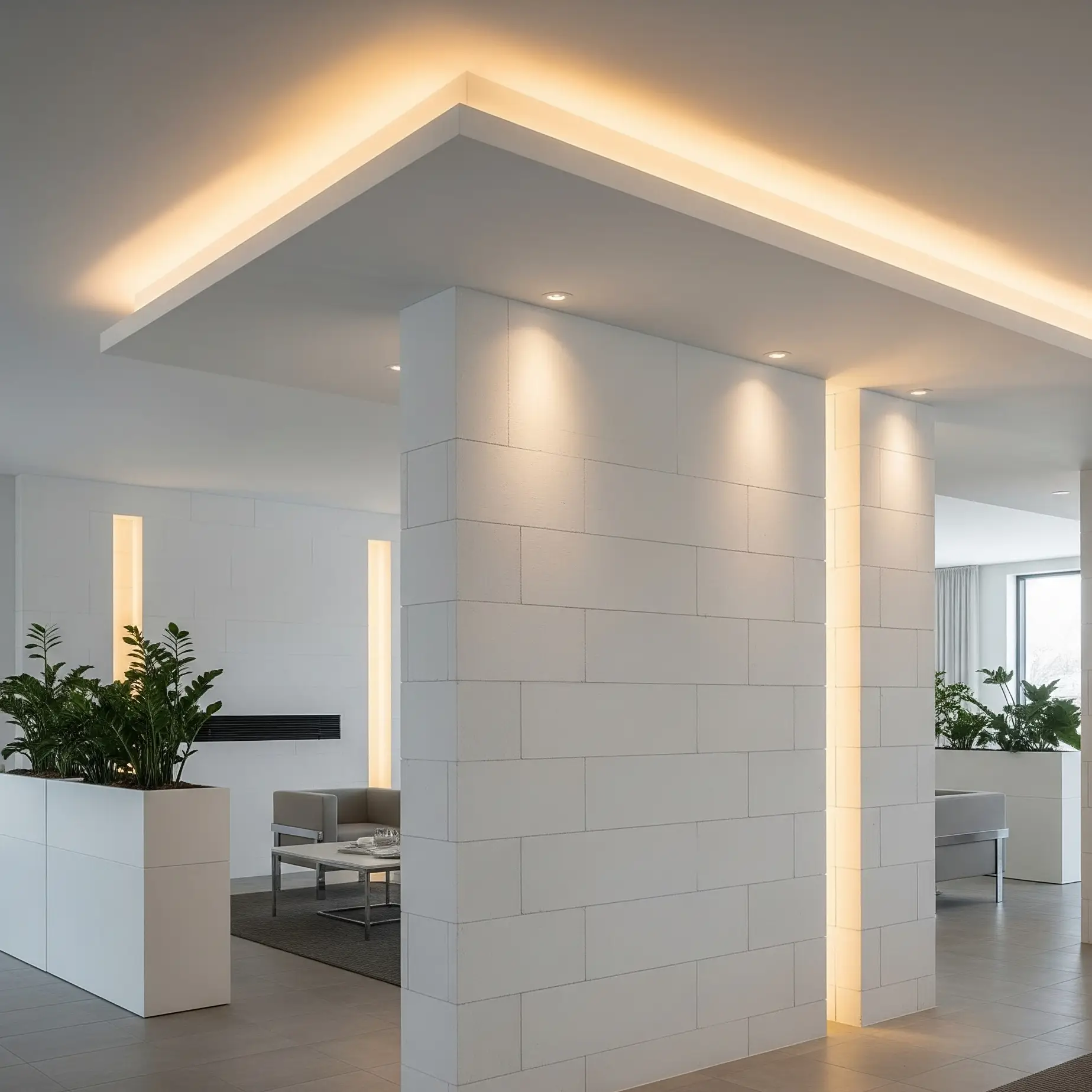 EcoBuilt AAC Blocks used for Interior